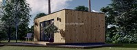 Maison modulaire préfabriquée Maisons à plat Grand-mère Maisons plates préfabriquées Australie Jardin de luxe Pod Maison préfabriquée à un étage Cabines extérieures