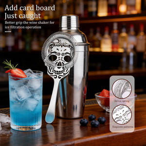 Nuovo Prodotto 2026: Hawthorne Strainer per Cocktail da Bar con Molla ad Alta Densità per Boston Shaker e <span class=keywords><strong>Bicchieri</strong></span> da Miscelazione - Product Image 4