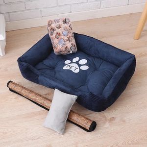 Lit pour animaux de compagnie super doux et chaud pour l'hiver, tapis portable pour chat et maison pour chiot, vente en gros de coussin pour chat et chien - Product Image 5
