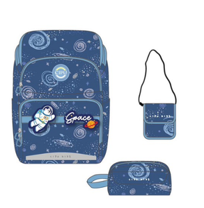 Ultralight & Durable Wholesale Brand New 3-In-1 Kids School Bag Set With Pencil Case - Product Image 1