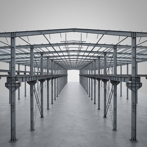Kits de construction préfabriqués <span class=keywords><strong>en</strong></span> acier pour entrepôts et ateliers industriels, conception personnalisée, installation facile, prix d'usine - Product Image 5