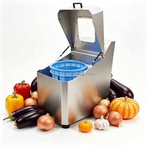 Essoreuse à salade multifonction 304, machine <span class=keywords><strong>centrifugeuse</strong></span> pour déshydrater les <span class=keywords><strong>fruits</strong></span> et légumes - Product Image 2