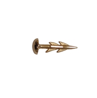 Rivets polyvalents à tête de clou personnalisés Goujons métalliques décoratifs de qualité supérieure en alliage de zinc pour chaussures Poignées de couteaux Décorations de sacs à main Mauvaises herbes