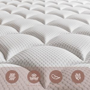 <span class=keywords><strong>Matelas</strong></span> hybride à ressort hélicoïdal de poche taille King/Queen/Single Design moderne utilisation de la chambre d'hôpital 20cm d'épaisseur respirant - Product Image 3