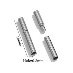 הסיטונאי נירוסטה הסיטונאי 1-4 מ "מ אבזם כבל אבזם כבל שרשרת צמיד - Product Image 6