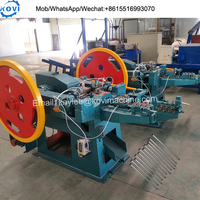 Máquina de fabricación de clavos de hierro, máquina de clavos para techos de acero de Guangzhou