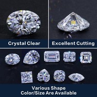 Junyuan - Diamante Suelto de Moissanita Blanca al por Mayor, Corte Ovalado, D VVS1, para la Fabricación de Joyas