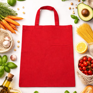 Bolsa de Compras de Algodón con Impresión Personalizada, Bolsa de Transporte Promocional de Algodón Natural Ecológica y Reutilizable - Product Image 1