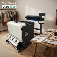Nueva Impresora DTF Roll-to-Roll de Doble Cabezal A1 de 60CM Xp600 de 24 Pulgadas con Horno y Agitador Automático para Películas de Camisetas, Compatible con Epson, 3 Años de Garantía