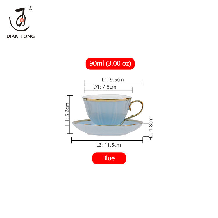 Serie blu 90ml (3.00 oz) Ou Shi