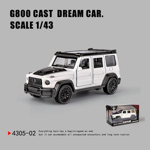 Modellino Auto Fuoristrada G800 a Tre Porte in Plastica <span class=keywords><strong>1</strong></span>:43, Veicolo Giocattolo a Retrocarica per Bambini, Regalo per Ragazzi e Ragazze - Product Image 6