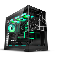 Meilleures ventes 2026 : Boîtier PC Gamer de bureau moderne vide personnalisable USB3.0 ATX pour le jeu et l'e-sport professionnel