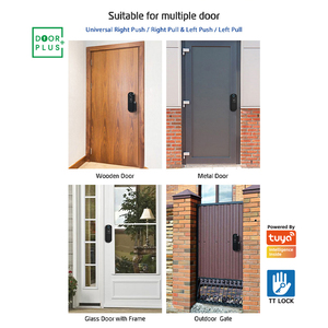 <span class=keywords><strong>Serrure</strong></span> Intelligente Électrique en Applique Étanche Doorplus pour Maison Intelligente avec Contrôle par Application Tuya, WiFi, Empreinte Digitale pour Porte Extérieure - Product Image 5