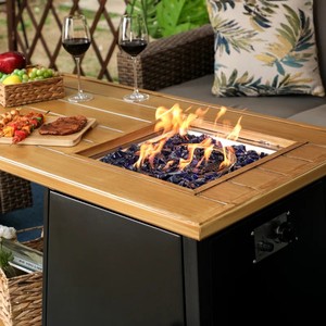 Vente en gros en usine 50000 BTU table de foyer extérieur au propane foyer sans fumée avec accessoire de poker pour une utilisation en extérieur - Product Image 6