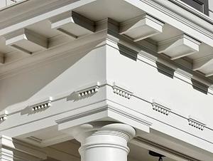 Ensemble de colonnes romaines en <span class=keywords><strong>polystyrène</strong></span> EPS, avec chapiteau sculpté, base robuste, installation facile, pour entrée de villa - Product Image 6