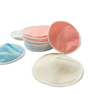 Bambu Emzirme Göğüs Pedleri Yıkanabilir Pedler Çamaşır Torbası ile Yumuşak Emzirme Pedi Annelik İçin Makinede Yıkanabilir - Product Image 1