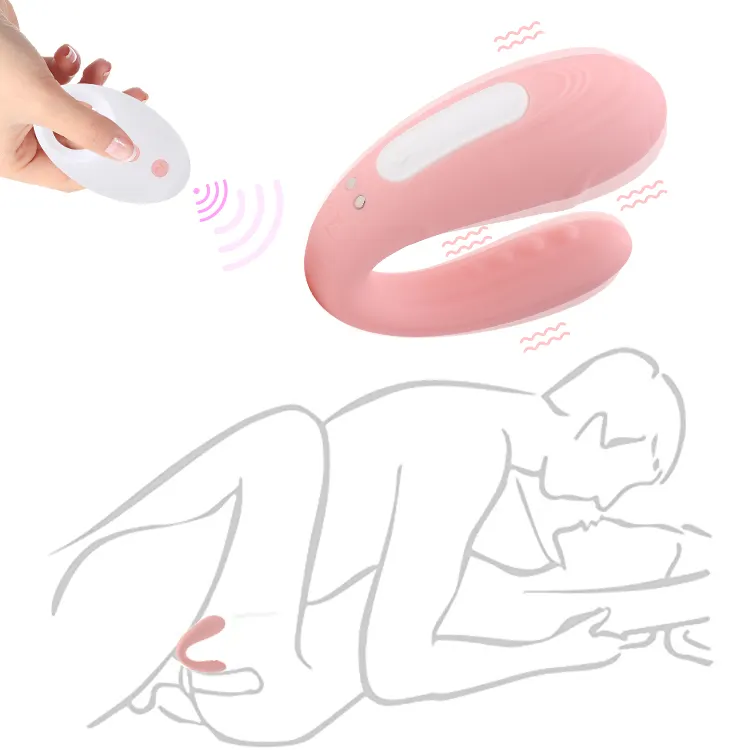 U-Shaped Vibrator Sex For Women Adult Sex Bullet Vibrator Waterproof