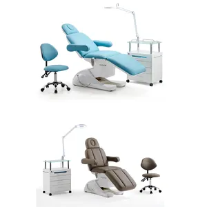 Taşınabilir çok fonksiyonlu lüks sandalye kirpik güzellik yatağı yeni stil güzellik salonu mobilyası elektrik