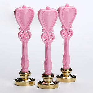 Sceau de cire magique en forme de cœur rose en plastique pour la Saint-Valentin – Fournitures d'artisanat - Product Image 3