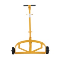 Chariot à fûts avec poignée à clé à bouchon, chariot à fûts à roues, chariot à fûts et chariots