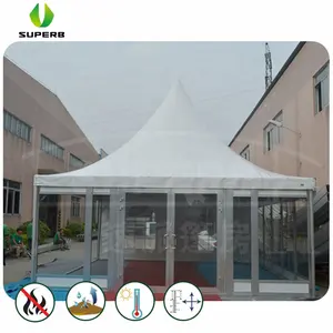 Lều Gazebo Pergola Để Bán 6X6 Lều Chùa Cấu Trúc Nhôm