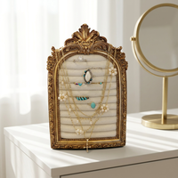 Présentoir à bijoux personnalisé en résine pour colliers et bagues, organisateur de bijoux, modèle en forme de statue de fille, cadeau