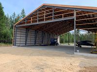 Hangares para Aviones de Estructura de Acero Prefabricada de Alta Resistencia, Aeropuertos, Reparación y Mantenimiento de Aeronaves