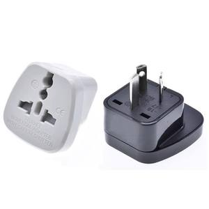 Adaptateur de voyage Unibridge UK vers UE Prise de voyage UK vers DE Adaptateur secteur UK vers DE 3 broches vers Euro 2 broches Type E Blanc/Noir - Product Image 6