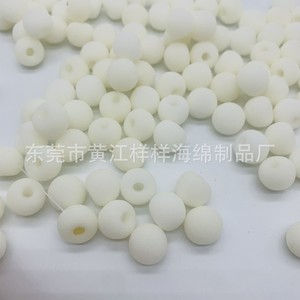 Embouts nasaux ronds blancs en éponge PU de densité 20 pour emballage, éponge préformée - Product Image 5
