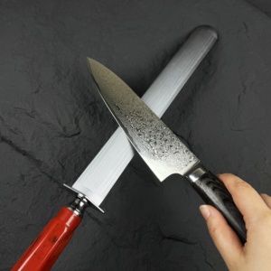 35mm Ultra-Wide <strong>Sharpening</strong> <strong>Steel</strong> 12 Inch Heavy-Duty Honing <strong>Steel</strong> Flat Honing Rod <strong>for</strong> Butcher <strong>Knives</strong> and Chef <strong>Knives</strong> - Product Image 6
