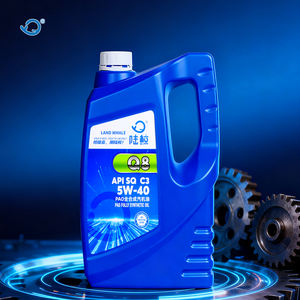 Óleo de Motor Gasolina 100% Sintético LAND WHALE API-SQ C3 5W-40 PAO 4L Recipiente Plástico Fabricado na China 5 Anos - Product Image 4