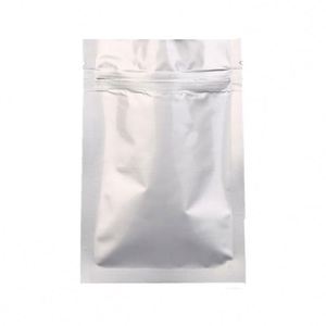 Sacs alimentaires en aluminium avec fermeture à glissière, logo personnalisé, 6x11cm, petit format, prix promotionnel - Product Image 3