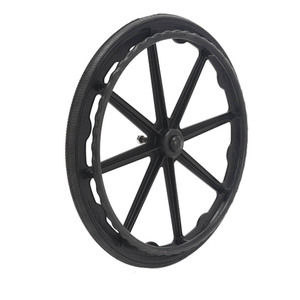 ล้อหลังขนาด 16 นิ้ว ทำจากเหล็กคาร์บอนสูง สำหรับอะไหล่เปลี่ยนรถเข็น - Product Image 1