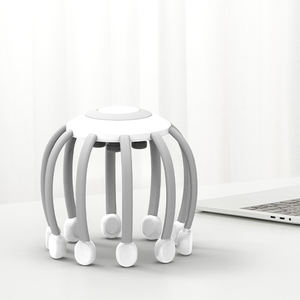 Prodotti di Problem Solving 2025 testa massaggiatore elettrico vibrante cuoio capelluto massaggiatore polpo testa di massaggio per alleviare il dolore - Product Image 3