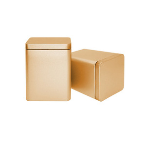 Boîte carrée de luxe personnalisée 80*80*110mm, finition givrée brillante, pour ranger crayons, thé, argent, bonbons, chocolat, pâtisseries, biscuits - Product Image 3