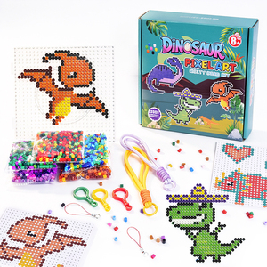 Kit de Arte con Cuentas Fusibles de 5mm, 3000 Piezas, Set de Cuentas Termofusibles para Manualidades, Arte de Píxeles DIY, Cuentas para Planchar con Tablero de Clavijas, Pinzas, Llavero, Juguete para Niños - Product Image 4