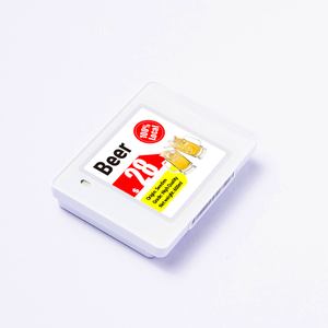 Etiqueta Electrónica de Precio DYESL de 1.54 Pulgadas <span class=keywords><strong>BWR</strong></span> 2.4GHz con Tinta Electrónica para Sistemas EAS en Supermercados - Product Image 5