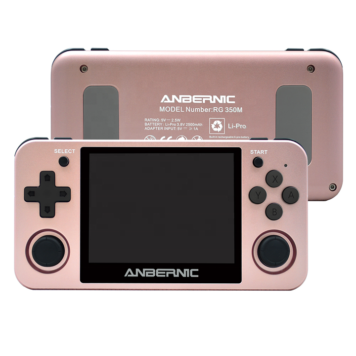 M2 ANBERNIC RG350m Retro Video Games Console 64bit 3.5インチ2500 + 