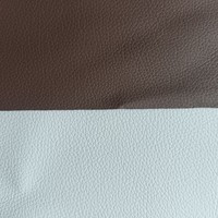 Cuir PU grain litchi résistant aux rayures, cuir artificiel doux et respirant pour l'intérieur de voiture et l'emballage de boîtes cadeaux