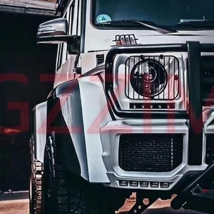 แร็คหลังคาปรับระดับได้สำหรับรถยนต์ ทำจากอลูมิเนียมอัลลอย/เหล็ก สีดำ สำหรับบรรทุกสัมภาระบนหลังคา สำหรับรถยนต์เมอร์เซเดส-เบนซ์ จี-คลาส - Product Image 4