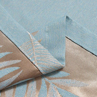 Vente en gros Rideau à motif jacquard exquis Nouveau design Fabrication 100% Polyester Hôtel Tissus occultants