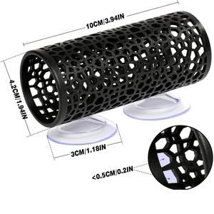 Ama-zon, gran oferta, escondites acrílicos para peces, tanque de tubo único, decoración de túnel de peces para acuario - Product Image 4