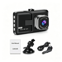 Caméra embarquée promotionnelle pour grossiste d'usine, écran TFT 3 pouces, caméra unique 1080P, enregistrement en boucle, angle de 130°, boîte noire de voiture