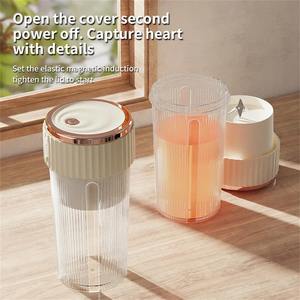 Nueva Licuadora Portátil Inalámbrica, Exprimidor Eléctrico Recargable por USB, Vaso Mezclador de Jugos, Vaso para Batidos y Hielo Picado para el Hogar - Product Image 5