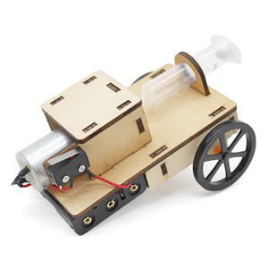 Air Cannon <b>Model</b> <b>Kit</b> Wooden STEM Education Toy For Kids Science Experiment DIY Assembly 7-9 Years Old - Product Image 1