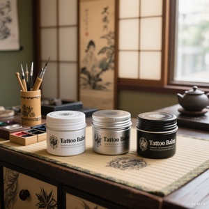 Customizable Logo, Recyclable Aluminum Cans, Eco-friendly Metal Cans, Cosmetic Aluminum Containers, Suitable for Tattoo Cream. - Product Image 4