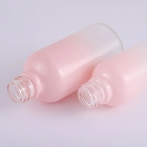 Botella de Vidrio con Gotero en Degradado Rosa de <span class=keywords><strong>5</strong></span>, 10, 30, 50 y 100 ml, Envase Cosmético Recargable - Product Image 5