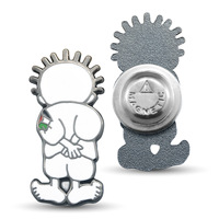 Épinglette en émail métallique, badge personnalisé avec logo, broche pour cadeau d'entreprise, campagne, accessoires vestimentaires