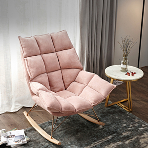 Chaise longue à oreilles de style <span class=keywords><strong>scandinave</strong></span> Petits salons ou balcon Chaise canapé paresseux à bascule de luxe - Product Image 1