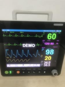 Moniteur patient médical multi-paramètres à écran tactile moniteur de chevet électrique pour hôpital/clinique/ménage - Product Image 4